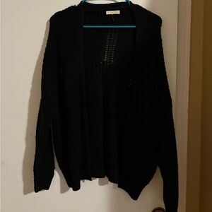 Pacsun black cardigan, used